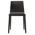 CHAIR SMILLA - MOD. 2840 - BEECH PLYWOOD BODY OF VARIABLE THICKNESS - SOLID BEECH FRAME - FOR INDOOR USE - DIM. cm L 46 x D 50 x H 82 - EC STANDARDS
