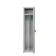PLASTIC-COATED ZINC wardrobe locker - N.1 COMPARTMENT - n.1 door - Dimensions cm W45 x D50 x h180