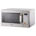 STAINLESS STEEL MICROWAVE OVEN - MOD. CM1089A - PROGRAMMABLE DIGITAL CONTROLS - STAINLESS STEEL STRUCTURE AND CHAMBER - COOKING CHAMBER CAPACITY Lt. 26 - POWER OUTPUT W 1100 - SINGLE-PHASE POWER SUPPLY 230V - DIMENSIONS cm. W 51,7 x D 41,2 x 29,7 h
