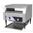 CONVEYOR TOASTER - Mod. CV 3 - Porduction per hour: n. toast 400 ÷ 500 - Adjustable speed - Power kW 2,6 - Single phase - Dimensions cm L 46,5 x D 43 x 43h - EC standards