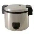 RICE COOKER - Mod. RIS 8 - Steel construction - Non-stick internal bowl - Water capacity lt. 8 - Power W 1950 - Single phase - Dimensions cm ø L 32 x 35h - EC standards