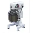PLANETARY MIXER - Mod. IP 30 - Cast iron base - Stainless steel bowl - Bowl capacity lt 25 - Power kW 1,5 - Single phase - Dimensions cm L 55 x D 50 x 89h - EC standards