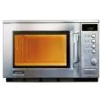 MANUAL MICROWAVE OVEN - stainles ssteel - Mod. R2AM - Ceramic plate - Dual magnetron - Capacity lt. 20 - Power output W 1500/1800/2100 (according to model) - Single phase 230V - CE marked