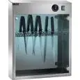 WALL-MOUNT ELECTRIC KNIFE STERILIZER - UV-POWERED - MOD. SUV 14 - CAPACITY 14 KNIVES - RADIATION POWER: N° 1 LAMP UV/C W 16 - SINGLE PHASE 230V/1/50-60Hz - DIM. cm L 54 x D 16 x h 64 - CE APPROVED