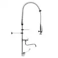 SHOWER UNIT - MOD. DMFBLD - WITH SINGLE-HOLE MIXER - LONG SINGLE LEVER - SERVICE TAP - HEIGHT cm 120
