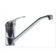SINK FAUCET - MOD. MFBCS2 - SINGLE HOLE AND SINGLE LEVER - SHORT METAL LEVER - BARREL ø 22 cm - FIXING HOLE ø 32 mm