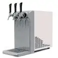 OVERCOUNTER SYSTEM PRE-MIX - MOD. TOP 25 - FOR BEER, WINE, COCA COLA, ORANGE JUICE (FINISHED PRODUCT) - 3-WAY - ICE BANK COOLING SYSTEM - COOLING CAPACITY 25 lt/h - DIMENSIONS cm L 28 x P 61 x 50 H - CE STANDARD