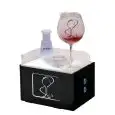 GLASS COOLER AND DRY ICE TABLET PRODUCTION - MOD. OLYMPIA - METHACRYLATE STRUCTURE - SINGLE-PHASE POWER SUPPLY 230V - DIMENSIONS cm L 25 x P 18 x 24 H