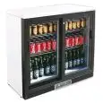 BOTTLE COOLER - MOD. C21GSS - TEMPERATURE °C +2/+8 - AUTO DEFROST - VENTILATED COOLING - CAPACITY Lt. 202 - DIMENSIONS Cm L 90 x D 53,5 x h 87