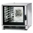 ELECTRIC CONVECTION OVEN FOR GASTRONOMY AND PASTRY - MOD.MID 6 MEC - WITH DIRECT STEAM - THREE-PHASE POWER SUPPLY 400V/3/50Hz - POWER KW 7.65 - CAPACITY: 6 X (GN 1/1; 60X40) - DIMENSIONS Cm W 84 X D 91 X H 83