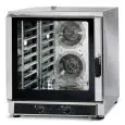 ELECTRIC CONVECTION OVEN FOR GASTRONOMY AND PASTRY - MOD.MID 7 MEC - WITH DIRECT STEAM - THREE-PHASE POWER SUPPLY 400V/3/50Hz - POWER KW 10.7 - CAPACITY: 7 X (GN 1/1; 60X40) - DIMENSIONS Cm W 84 X D 91 X H 93