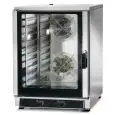 ELECTRIC CONVECTION OVEN FOR GASTRONOMY AND PASTRY - MOD.MID 10 MEC - WITH DIRECT STEAM - THREE-PHASE POWER SUPPLY 400V/3/50Hz - POWER KW 12.7 - CAPACITY: 10 X (GN 1/1; 60X40) - DIMENSIONS Cm W 84 X D 91 X H 115