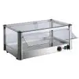 HEATED DISPLAY - MOD. LC62S - N. 1 DISPLAY SHELF - TEMPERED GLASS FRONT AND SIDES - POLYCARBONATE DOORS - POWER W 400 - SINGLE PHASE V 230/50Hz - DIM. Cm L 57 x D 37 x h 24 - EC STANDARDS