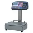 ELECTRONIC COUNTERTOP SCALE - MOD. SUMMA - CAPACITY: Kg 12/30 div. 2/5 grammes - DIMENSIONS CM L 37 X D 34 X h 55 - COLOURS AVAILABLE: PEARL BLACK, PEARL WHITE - EC STANDARDS
