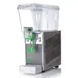 COLD DRINK DISPENSER - MOD. EXTRA 12/1 INOX - SUITABLE FOR SOFT DRINKS ONLY - N. 1 FLAVOUR - CAPACITY LT 12 - Dim. cm. L 18 x D 47 x h 57 - CE APPROVED