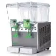 COLD DRINK DISPENSER - MOD. EXTRA 12/2 INOX - SUITABLE FOR SOFT DRINKS ONLY - N. 2 FLAVOURS - CAPACITY LT 12 x 2 - Dim. cm. L 36 x D 47 x h 57 - CE APPROVED