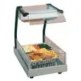 ELECTRIC GLASS-CERAMIC HOT PLATE  WITH INFRARED LAMP - MOD. GASTRONORM1/1GNVISTA - STAINLESS STEEL FRAME - TEMPERATURE °C +30/+90  - POWER W 600 -  DIMENSIONS Cm L 37,5 x D 65,5 x h 55,2