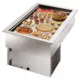 REFRIGERATED DROP-IN FOOD WELL DISPLAY - MOD. ARMONIA 64 - BAKERY-SPECIFIC - Temp. °C +4/+10 - SINGLE PHASE V 230/1/50 Hz - VENTILATED COOLING - REFRIGERANT GAS R290 - AUTO-DEFROST