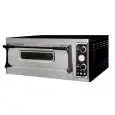 ELECTRIC PIZZA OVEN - MECHANICAL CONTROL - Mod. BASIC XL2L - Single deck oven - Firebrick oven base or Firebrick oven top and base (sides excluded) - Chamber dimensions cm L 82 x D 41 x 14 h - Capacità: N. Pizzas 2 (Ø cm 35)/N. 1 tray cm 60x40 - Power 5 K