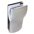 LATEST GENERATION ELECTRIC HAND DRYER - Mod. DUALFLOW CS - ABS satinated construction - Hands-in hand dryer - High speed and high power - Energy saving