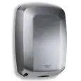 LATEST GENERATION ELECTRIC HAND DRYER - Mod. MACFLOW ACS - Satin Stainless Steel - Superfast and super-powerful - Resistor-free for energy saving