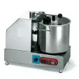 STAINLESS STEEL CUTTER - MOD. PERUGIA 9 VV - SPEED CONTROL - Bowl capacity Lt 9,4 - Bowl useful capacity Lt 5,4 - Power Watt/Hp 0,5/350x2 - SINGLE PHASE - EC standards
