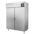 MEAT MATURING AND CONSERVATION CHAMBER - MOD. 141CTMAX - INDUSTRY 4.0 - TOUCH SCREEN PANEL - HUMIDITY CONTROL - OPERATING TEMPERATURE -6°C/+40°C - CAPACITY 120 Kg - 2 DOORS - DIMENSIONS cm L 144 x D 80 x H 202 - CE STANDARD