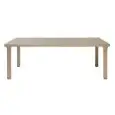 TABLE PER3 EXTENDABLE - MOD. 1893 - TECHNOPOLYMER TOP WITH SLATTED EFFECT - PAINTED ALUMINIUM LEGS cm 80x80 - 2 EXTENSIONS - FOR INDOOR/OUTDOOR USE - EXTENDABLE UP TO 220 cm - DIM. cm W 170/195/220 x D 100 x H 75