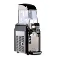 ELECTRONIC SLUSH MACHINE - MOD. FIRST CLASS 1 - ALSO SUITABLE FOR SORBETS AND COCKTAILS - SINGLE BOWL - No. 1 COMPRESSOR - CAPACITY 12L - COOLS PROUCT FROM BELOW UPWARDS - Dim. Cm. L 24 x D 56 x h 78 - CE APPROVED