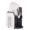 ELECTRONIC SLUSH MACHINE - MOD. BLARGE 1 - ALSO SUITABLE FOR SORBETS AND COCKTAILS - SINGLE BOWL - No. 1 COMPRESSOR - CAPACITY 7.5L - COOLS PROUCT FROM BELOW UPWARDS - Dim. Cm. L 25,8 x D 47,6 x h 61 - CE APPROVED