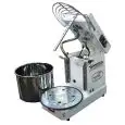 SPIRAL MIXER WITH TILTING HEAD AND EXTRACTABLE BOWL - SUITABLE FOR HIGH HYDRATION DOUGH - BRAND: FAMAG - MOD. IM10S/10V/RIB/HH - No. 10 SPEED SETTINGS - DOUGH PER CYCLE Kg. 10 - SINGLE PHASE V 230 - DIM. Cm L 53 X D 30 X h 43 - CE APPROVED