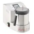 CUTTER WITH COOKING SYSTEM - Mod. HOTMIXPRO MASTER - Multifunction: mixer, cutter, cooking system, vacuum creation inside the glass - Mouth capacity lt 2 - Temperature +24°/+190° C - Power W 3400 - Dimensions cm W 32 x D 52 x 32h