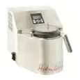 REFRIGERATED CUTTER - Mod. HOTMIXPRO MASTER BREEZE - Multifunction: pasteurize, grind, emulsify, manteca and create vacuum inside the glass - Mouth capacity lt 2 - Temperature -24° C - Power W 1850 - Dimensions cm L 45 x P 55 x 44h