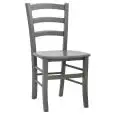 CHAIR - MOD. G02 - WOODEN STRUCTURE - WOODEN SEAT - SEAT HEIGHT 47 cm - FOR INDOOR USE - DIM. cm L 42 x D 39 x h 87 - CE STANDARD