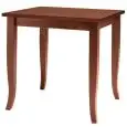 TABLE - MOD. G06 - WOODEN STRUCTURE - WOODEN TOP - SIZE cm W 80 x D 80 x h 76 - CE STANDARD