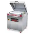 FLOOR-STANDING CHAMBER VACUUM PACKAGING MACHINE GIOVE LINE - Mod XL 50 - N 2 SEALING BARS mm 500