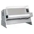 PIZZA DOUGH SHEETER - ROLLING MACHINE - SINGLE ROLLER, ELECTRIC PEDAL - mod. DMA 310/1 - Power hp 0,33 -  230 V single phase - Dimensions  L 48 x D 33,5 x H 43 cm  - Weight Kg.18 - Pizza dimensions cm.14/30 - CE APPROVED