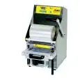 COUNTERTOP TRAY HEAT SEALER - Mod. TESIL213 - MANUAL LEVER - DIGITAL - ADJUSTABLE MOULD NOT INCLUDED - MAX CONTAINER DIMENSIONS mm 260x195 - EC STANDARDS