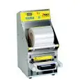 COUNTERTOP TRAY HEAT SEALER - Mod. TESISSR212 - ELECTRIC - SEMI-AUTOMATIC - DIGITAL - ADJUSTABLE MOULD NOT INCLUDED - MAX CONTAINER DIMENSIONS mm 205x150 - EC STANDARDS