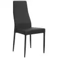 Sedia - colour black - Structure in metal, rivestimento in ecopelle - Model 1485-F50N