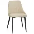 CHAIR - MOD. T07 - METAL STRUCTURE - ECO-LEATHER UPHOLSTERY - SEAT HEIGHT cm 48 - FOR INDOOR USE - DIM. cm L 45 x D 45 x H 82 - CE STANDARD