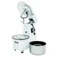 SPIRAL MIXER WITH TILTING HEAD AND REMOVABLE BOWL mod. IRV 15 - With speed variator - Single phase V 230 - Bowl capacity lt.16 - Dough weight Kg.12 - Power Kw 0,75 - CE approved