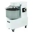 FIXED HEAD SPIRAL MIXER mod. IBT 30 - Supply V 400 three phase - Bowl capacity lt.32 - Dough weight Kg.25 - Power Kw 1,1 - CE APPROVED