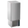 BLAST CHILLER - MOD.BU20I - Air-cooled - Capacity: N.20 x GN 1/1 (cm 53x32,5) trays or N. 20 cm 60x40 trays - Chill output: +70° +3° (Kg.60) - Freeze output: +70° -18° ( Kg 35) - Exterior dimensions cm L 75 x D 74 x H 209/212 - EC standards