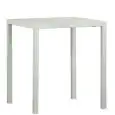Table - colour white - Structure self-levelling in metal painted - Model 1569-QT70W-01