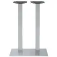 Base - colour aluminium - Structure in steel stainless satin, adjustable feet - Model 1576-6033IH-01