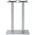 Base - colour aluminium - Structure in steel stainless satin, adjustable feet - Model 1576-6033IH