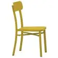 Sedia - colour senape - Structure in aluminium painted - Model 1581-MC039SE