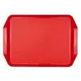 FAST FOOD TRAY WITH HANDLE - MOD. 100103 - MODEL WITH HANDLE - POLYPROPYLENE - 40-PIECE SET - DIMENSIONS cm L 43 X D 31 - EC STANDARDS