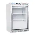UNDERCOUNTER FREEZER - PAINTED STEEL/ABS EXTERIOR - STATIC COOLING - ECO - Mod. G-EF200G - SINGLE SOLID DOOR - CAPACITY LT 130 - TEMPERATURE RANGE -18º/-22ºC - Dimensions cm L60 x D60 x h85,5 - CE APPROVED